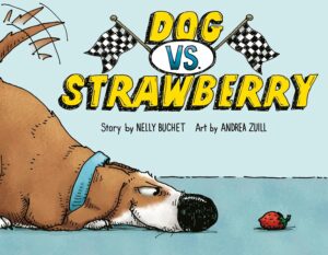Cover of Dog vs. Strawberry. This image is linked to a Google Slides choice board.