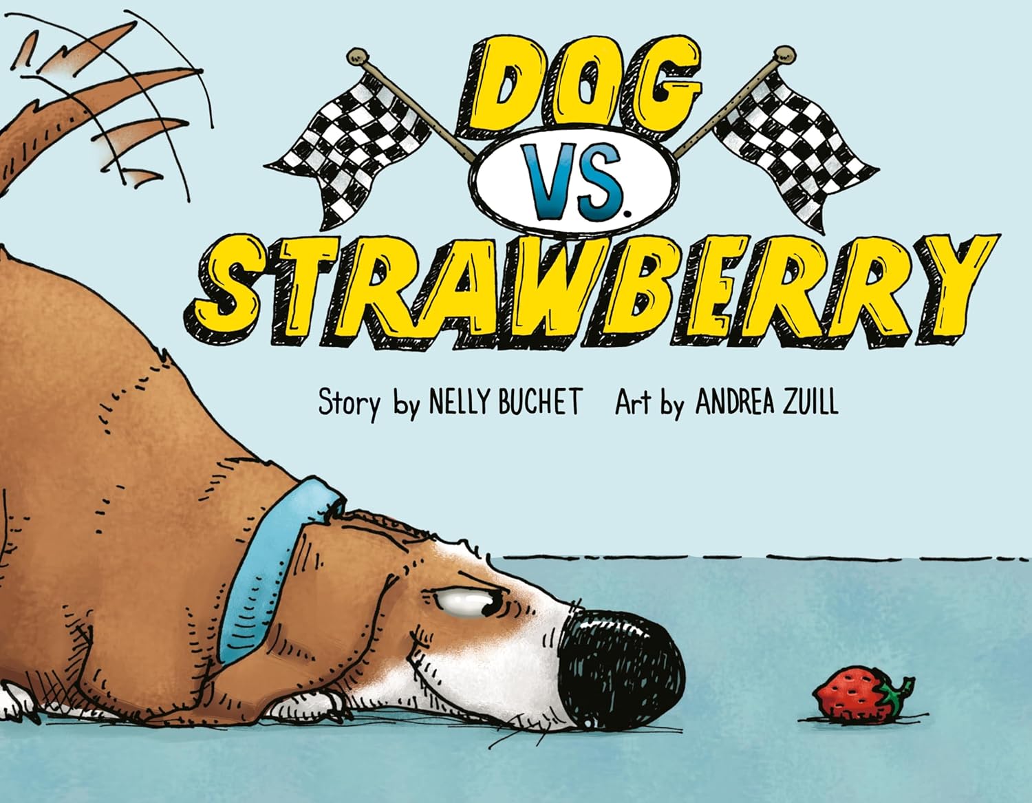 Cover of Dog vs. Strawberry. This image is linked to a Google Slides choice board.