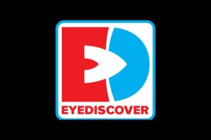 EYEDISCOVER logo with red and blue graphical 'E' and 'D' on a black background.
