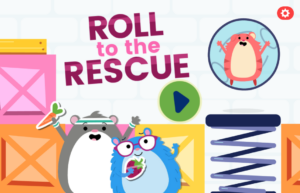 Screenshot showing two hamsters in workout clothes