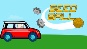 A car and a seed flying through the air